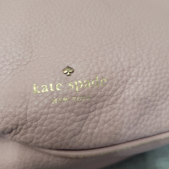 KATE SPADE LIGHT PINK LEATHER SHOULDER / HANDBAG - Picture 7 of 10
